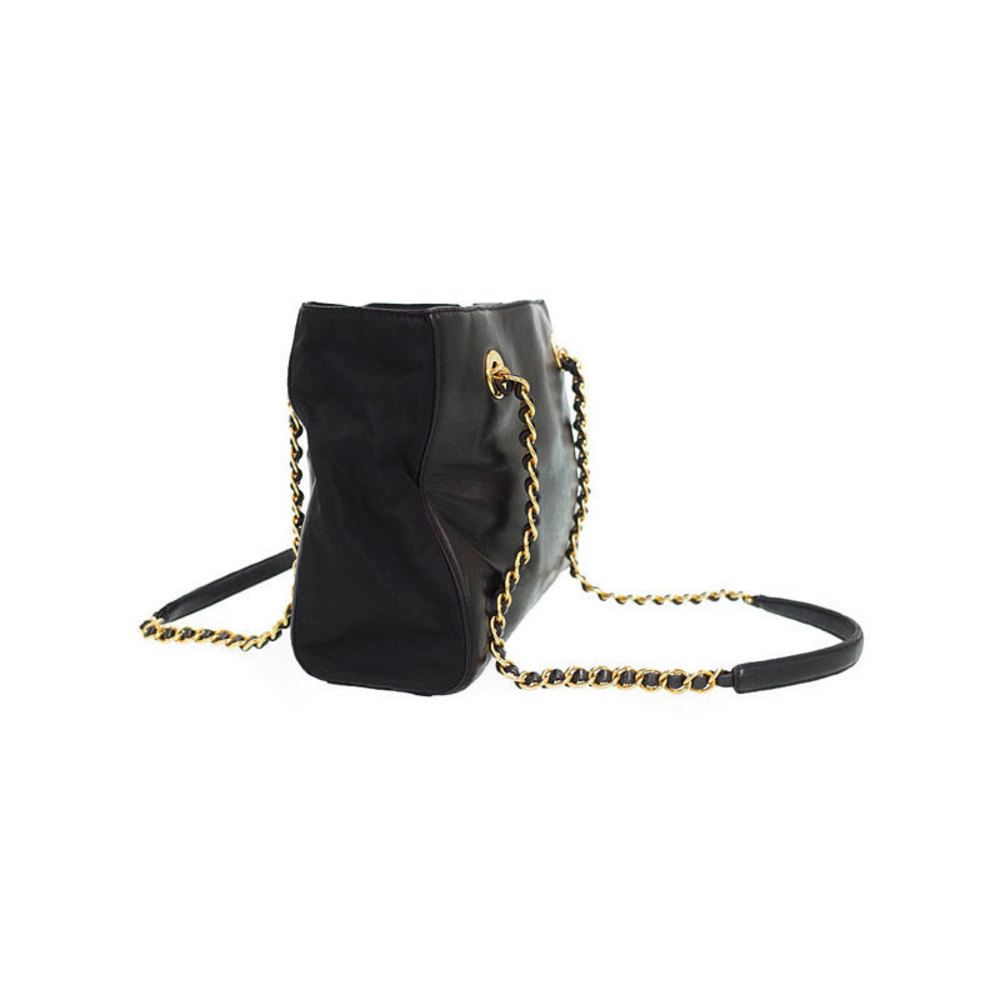 Prada Chain Shoulder Bag Black - Picture 2 of 9